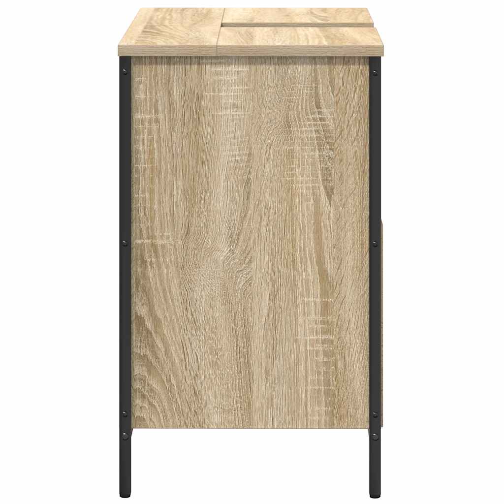 Bathroom Basin Cabinet Sonoma Oak 60x34.5x60 cm - Bargainia.com - 8721158708120 - 861893