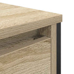 Bathroom Basin Cabinet with Drawers Sonoma Oak 60x34.5x60 cm - Bargainia.com - 
