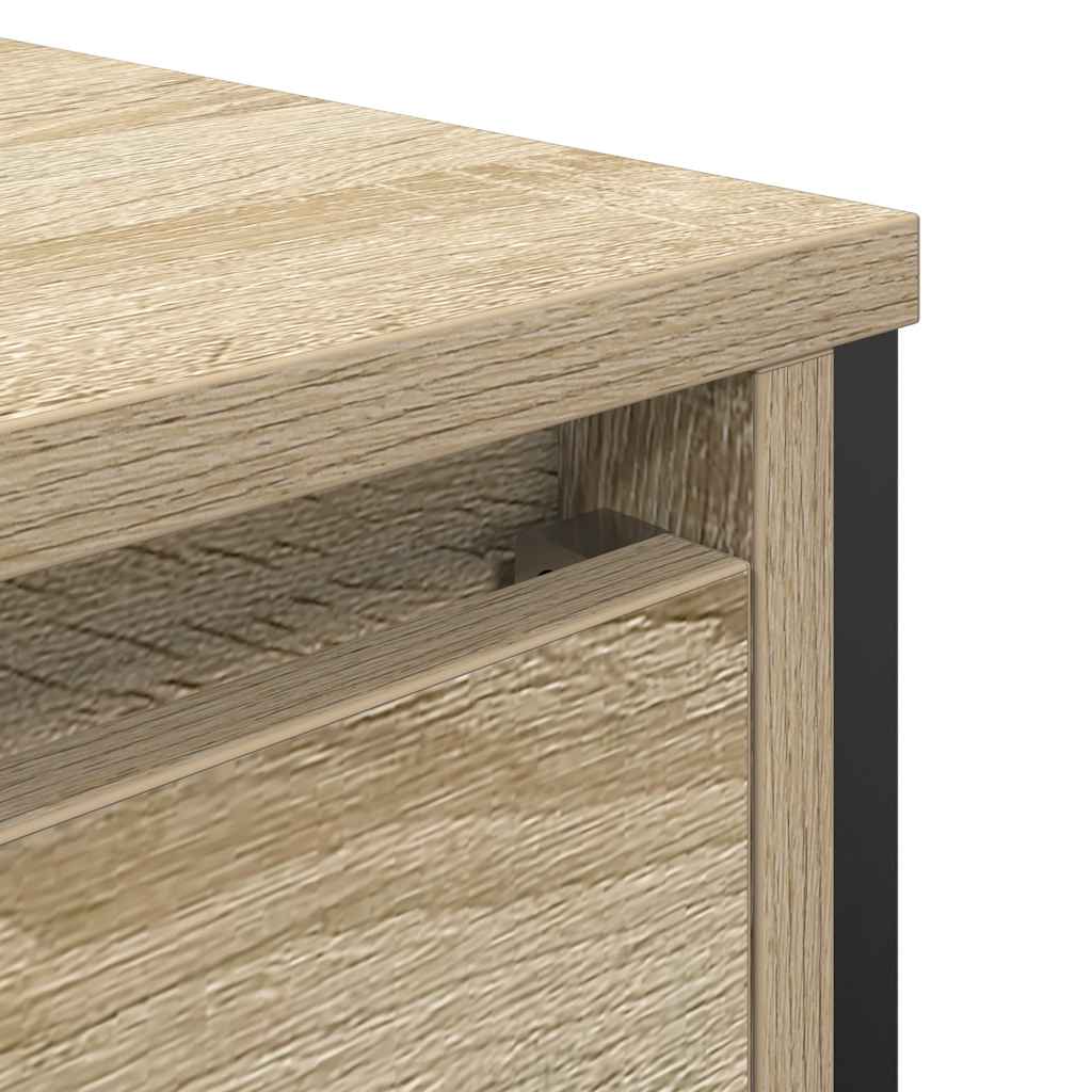 Bathroom Basin Cabinet with Drawers Sonoma Oak 60x34.5x60 cm - Bargainia.com - 8721158708021 - 861883
