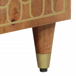 Bathroom Cabinet 38x33x160 cm Solid Wood Mango - Bargainia.com - 