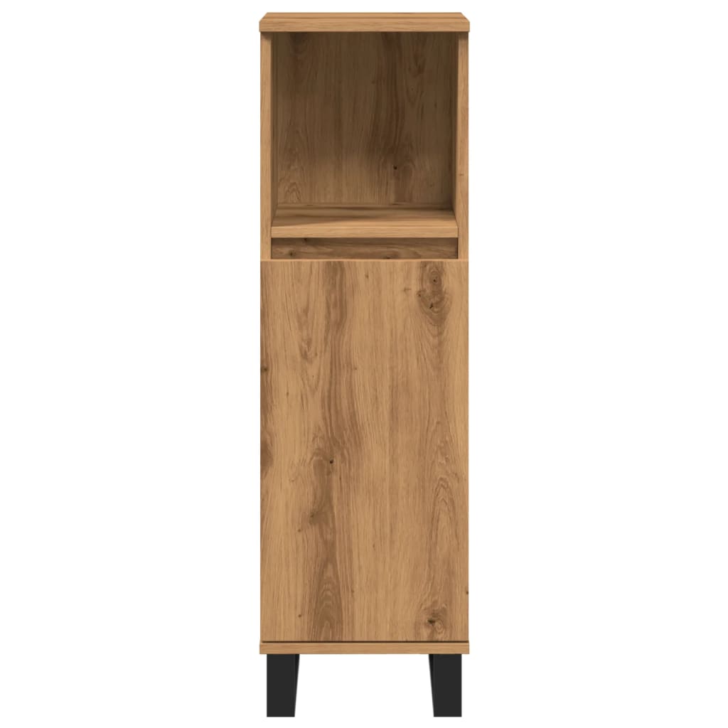 Bathroom Cabinet Artisan Oak 30x30x100 cm Engineered Wood - Bargainia.com - 8721158444530 - 857212