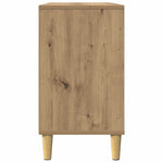 Bathroom Cabinet Artisian Oak 80x33x60 cm Engineered Wood - Bargainia.com - 