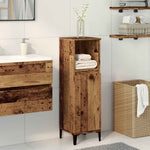 Bathroom Cabinet Old Wood 30x30x100 cm Engineered Wood - Bargainia.com - 