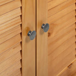 Bathroom Cabinet Other VIGO Brown Solid pine wood - Bargainia.com - 