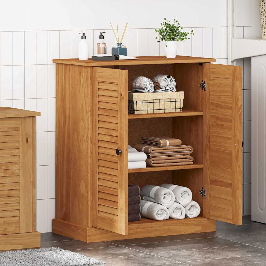 Bathroom Cabinet Other VIGO Brown Solid pine wood - Bargainia.com - 