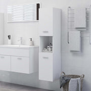 Bathroom Cabinet White 30x30x130 cm Engineered Wood - Bargainia.com - 8720286221822 - 804997