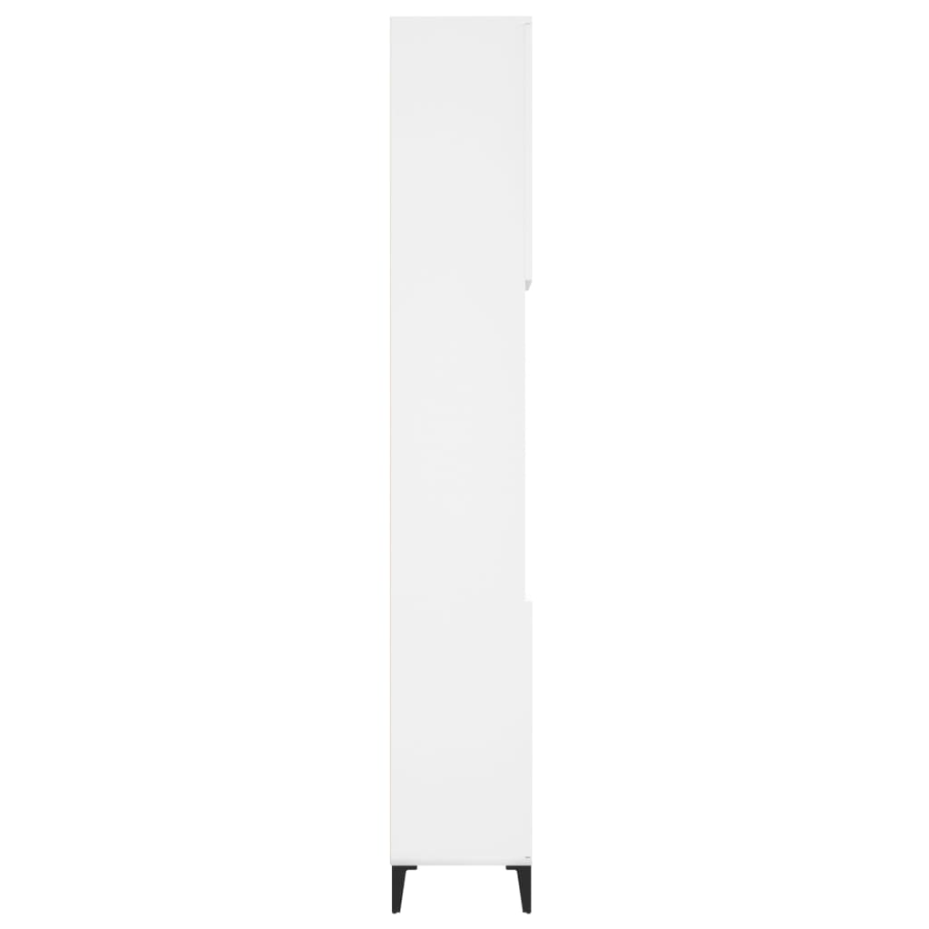 Bathroom Cabinet White 30x30x190 cm Engineered Wood - Bargainia.com - 8720845738228 - 819796