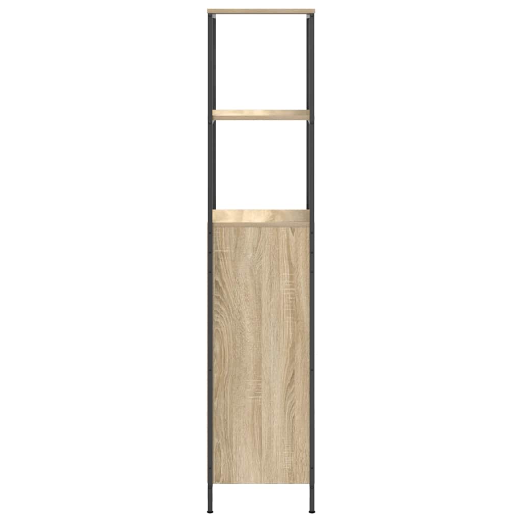 Bathroom Cabinet with Shelves Sonoma Oak 36x35x165 cm - Bargainia.com - 8721158708274 - 861908