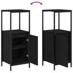 Bathroom Furniture Set 3 pcs Black oak 90 x 34.5 x 60 cm - Bargainia.com - 