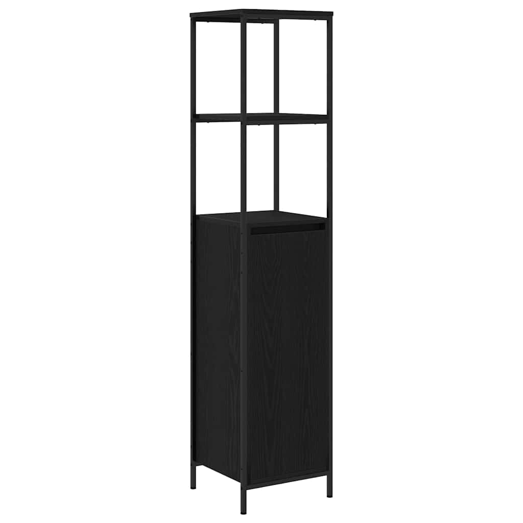 Bathroom Furniture Set 3 pcs Black oak 90 x 34.5 x 60 cm - Bargainia.com - 8721158712097 - 3328359