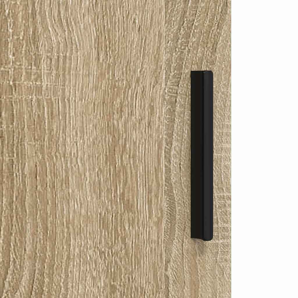 Bathroom Furniture Set 3 pcs Sonoma oak 61 x 35 x 64 cm - Bargainia.com - 