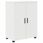 Bathroom Furniture Set Wall - mounted 4 pcs White 61 x 35 x 64 cm - Bargainia.com - 