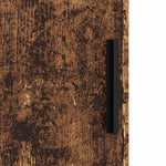 Bathroom Furniture Set with Door 3 pcs Old wood 61 x 35 x 64 cm - Bargainia.com - 