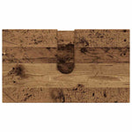 Bathroom Furniture Set with Door 3 pcs Old wood 61 x 35 x 64 cm - Bargainia.com - 