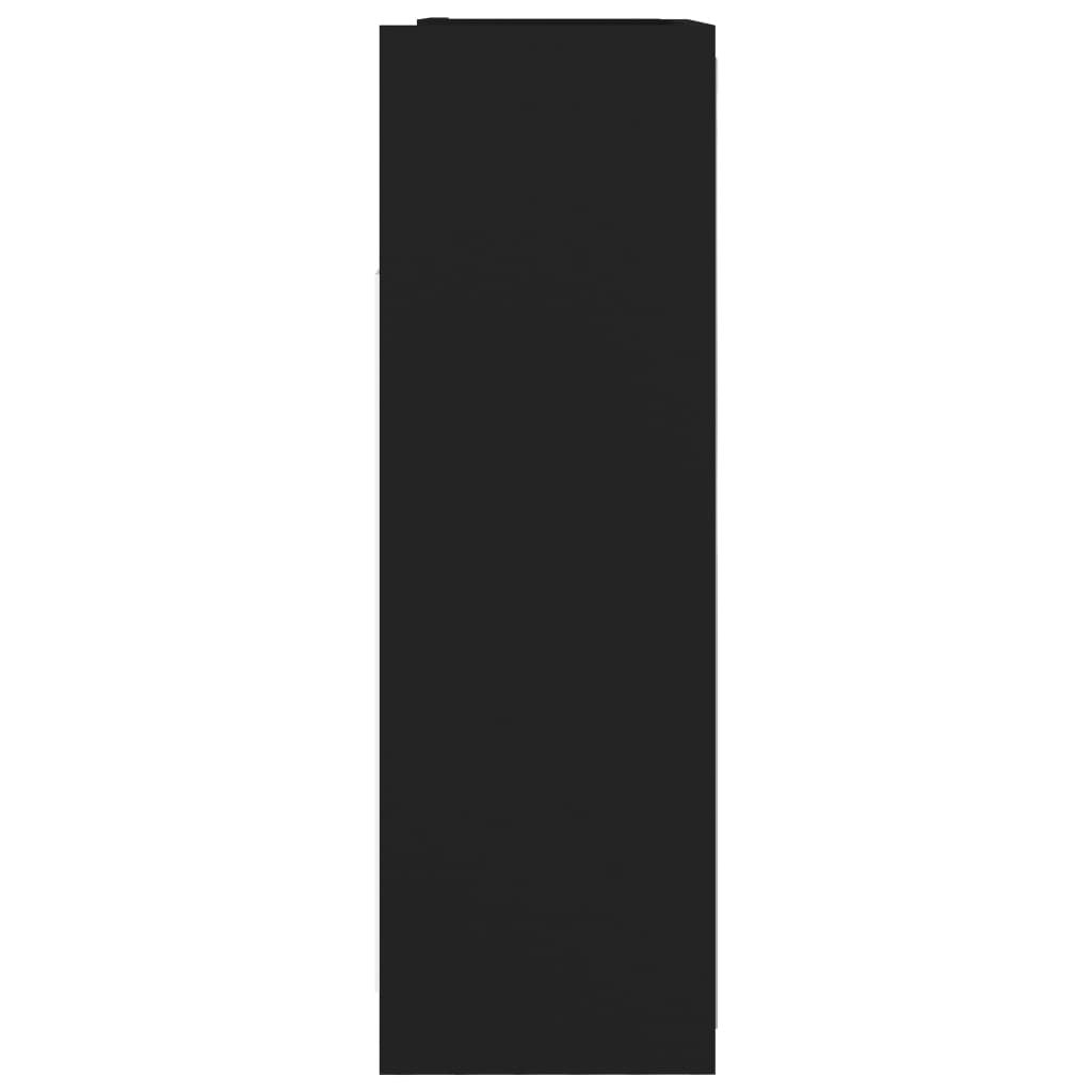 Bathroom Mirror Cabinet Black 62.5x20.5x64 cm Engineered Wood - Bargainia.com - 8720286212226 - 803309