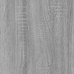 Bathroom Mirror Cabinet Grey Sonoma 80x20.5x64cm Engineered Wood - Bargainia.com - 
