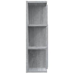 Bathroom Mirror Cabinet Grey Sonoma 80x20.5x64cm Engineered Wood - Bargainia.com - 
