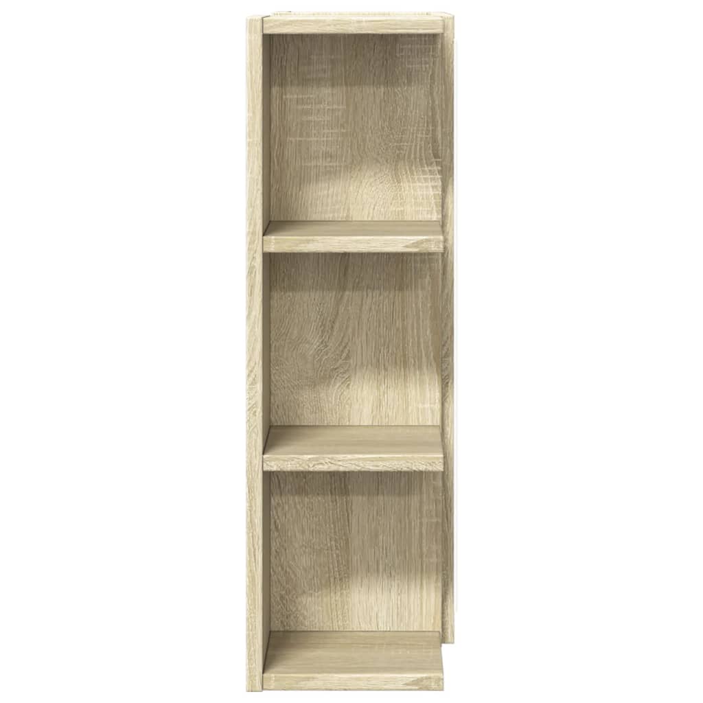 Bathroom Mirror Cabinet Sonoma Oak 80x20.5x64 cm Engineered Wood - Bargainia.com - 8721102808562 - 849603
