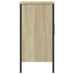 Bathroom Sink Cabinet Sonoma Oak 60x30x60 cm Engineered Wood - Bargainia.com - 