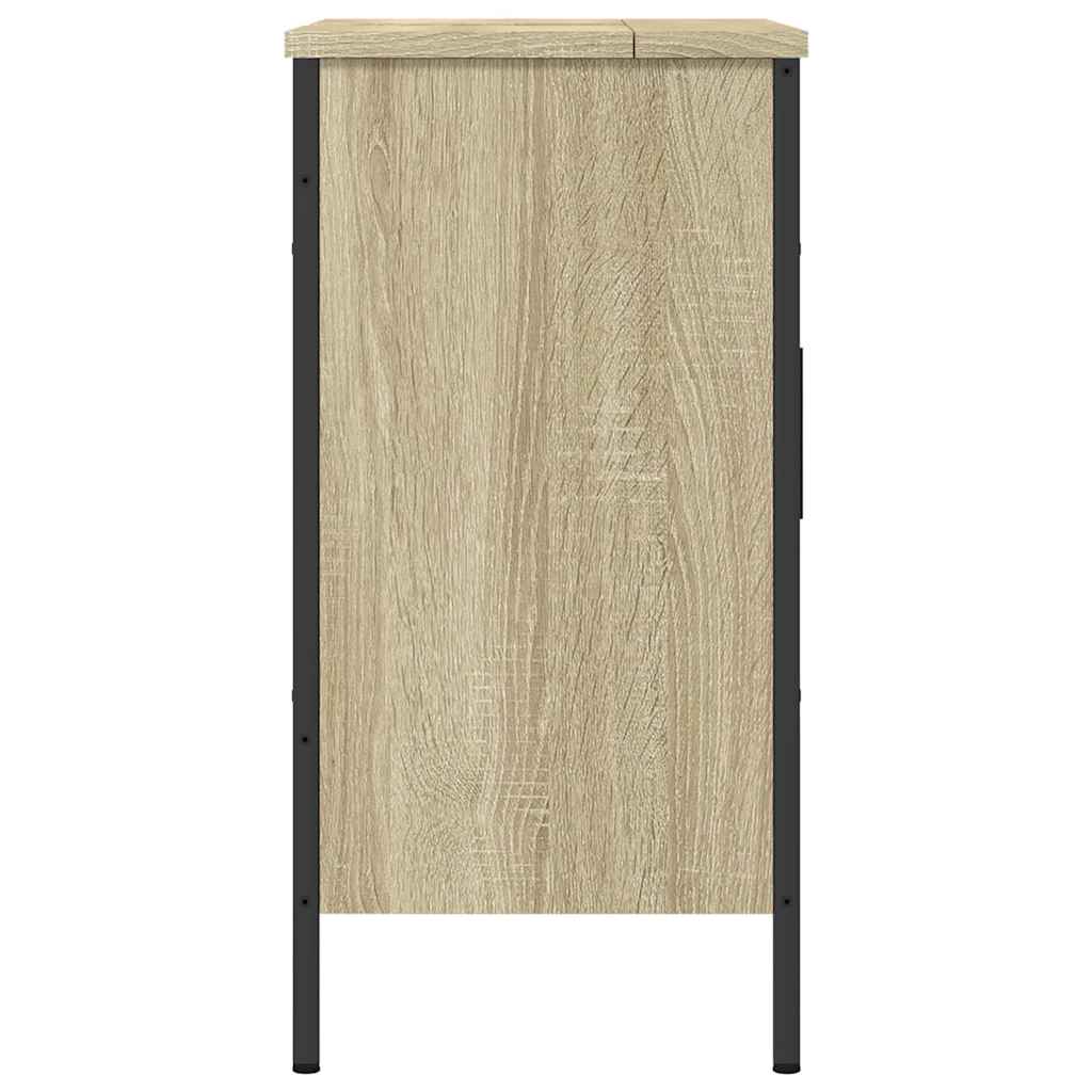 Bathroom Sink Cabinet Sonoma Oak 60x30x60 cm Engineered Wood - Bargainia.com - 8721012377431 - 842447