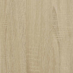 Bathroom Sink Cabinet Sonoma Oak 60x30x60 cm Engineered Wood - Bargainia.com - 