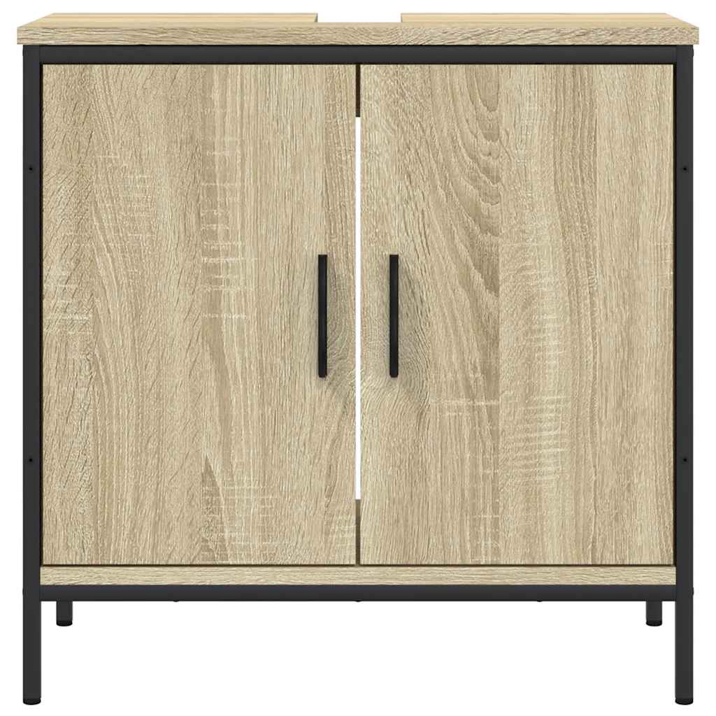 Bathroom Sink Cabinet Sonoma Oak 60x30x60 cm Engineered Wood - Bargainia.com - 8721012377431 - 842447