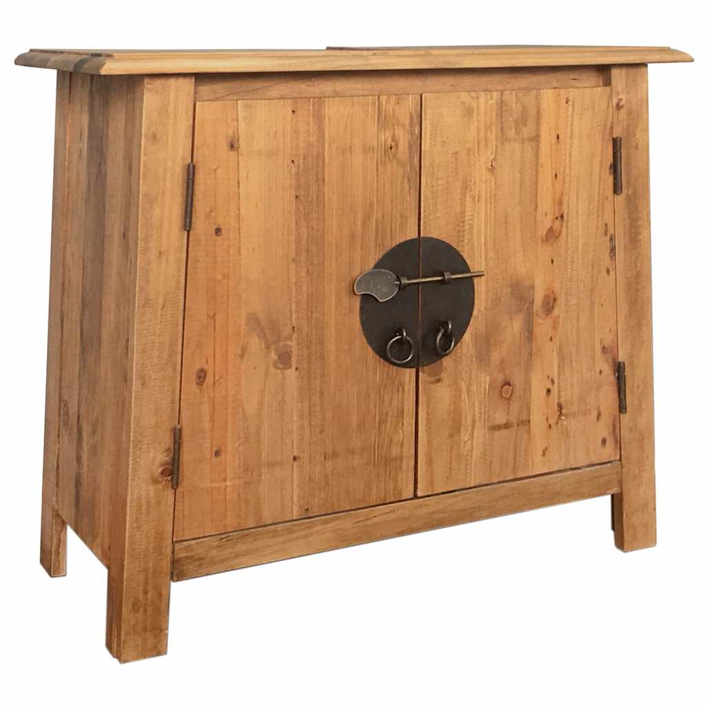 Bathroom Vanity Cabinet Solid Pinewood 70x32x63 cm - Bargainia.com - 8718475600664 - 246035