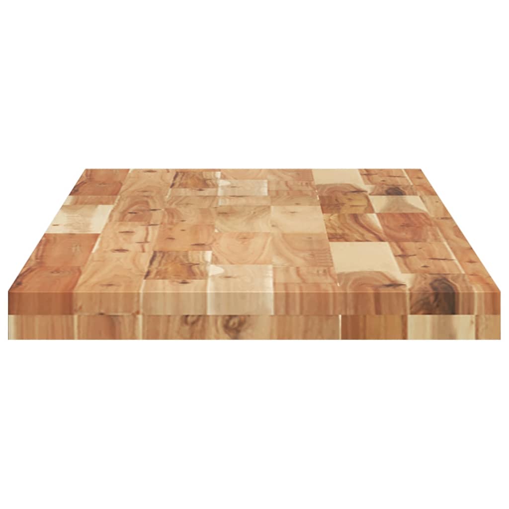 Bathroom Vanity Top Oil Finished 120x40x4 cm Solid Wood Acacia - Bargainia.com - 
