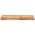Bathroom Vanity Top Oil Finished 140x40x4 cm Solid Wood Acacia - Bargainia.com - 