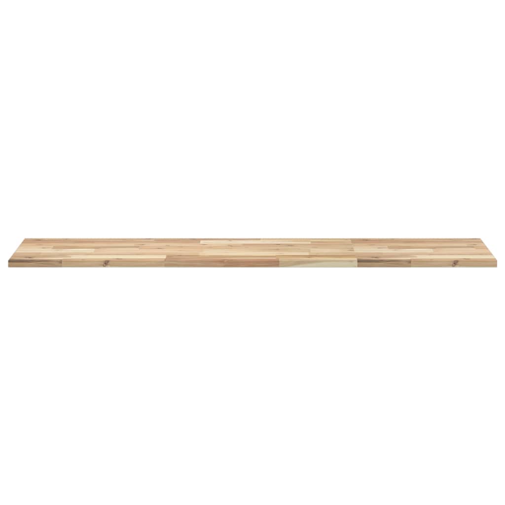 Bathroom Vanity Top Untreated 120x40x2 cm Solid Wood Acacia - Bargainia.com - 
