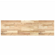 Bathroom Vanity Top Untreated 120x40x4 cm Solid Wood Acacia - Bargainia.com - 