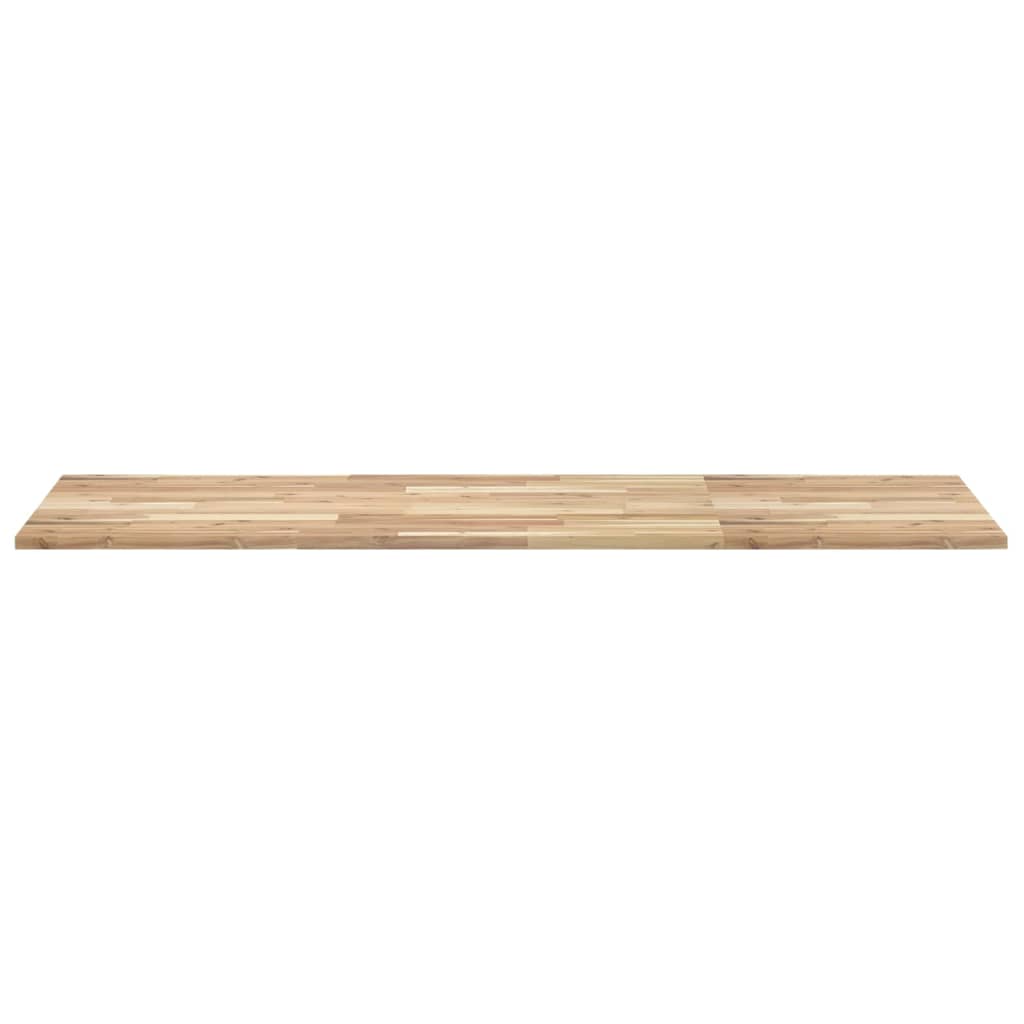 Bathroom Vanity Top Untreated 120x60x2 cm Solid Wood Acacia - Bargainia.com - 