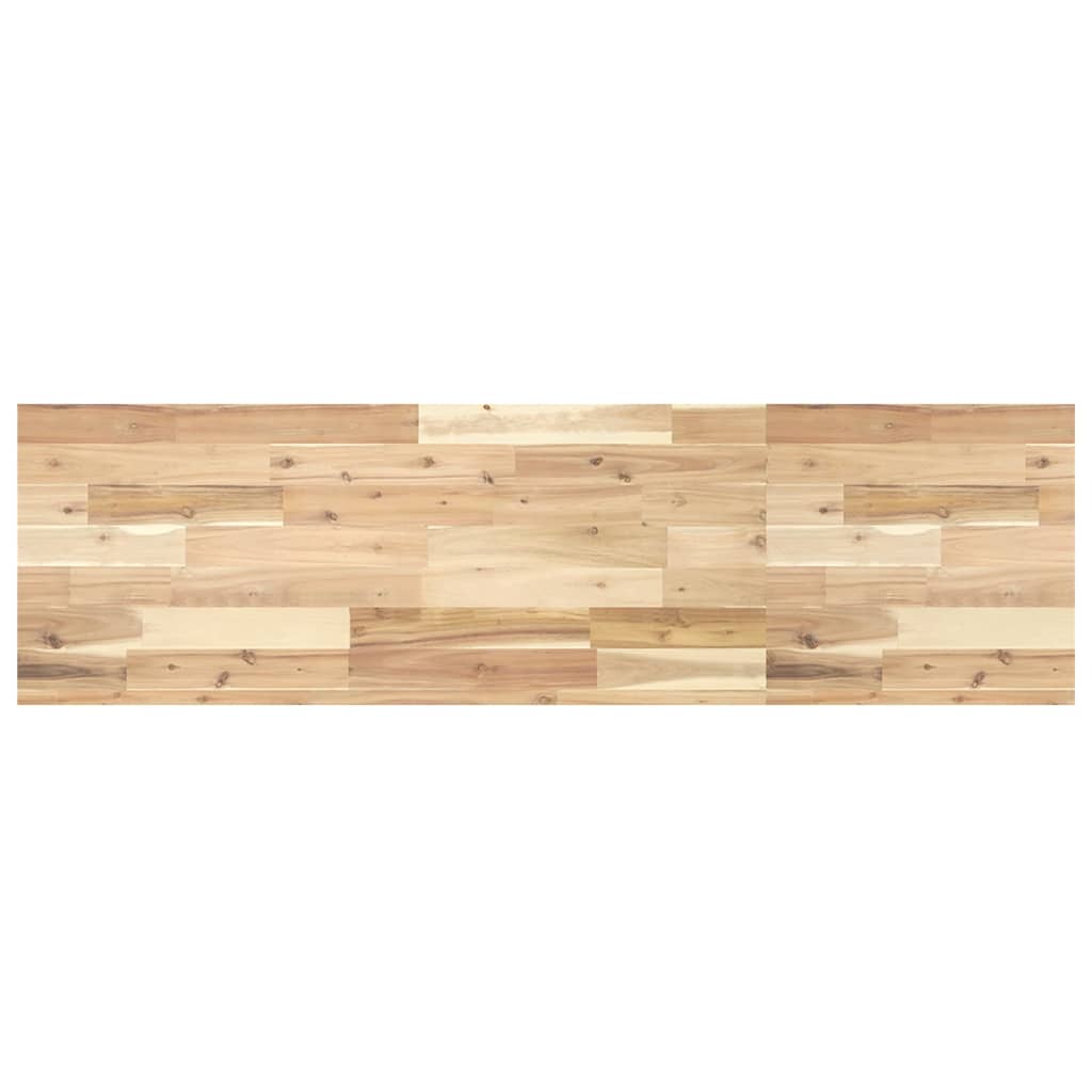 Bathroom Vanity Top Untreated 160x40x4 cm Solid Wood Acacia - Bargainia.com - 8721102628924 - 3279676