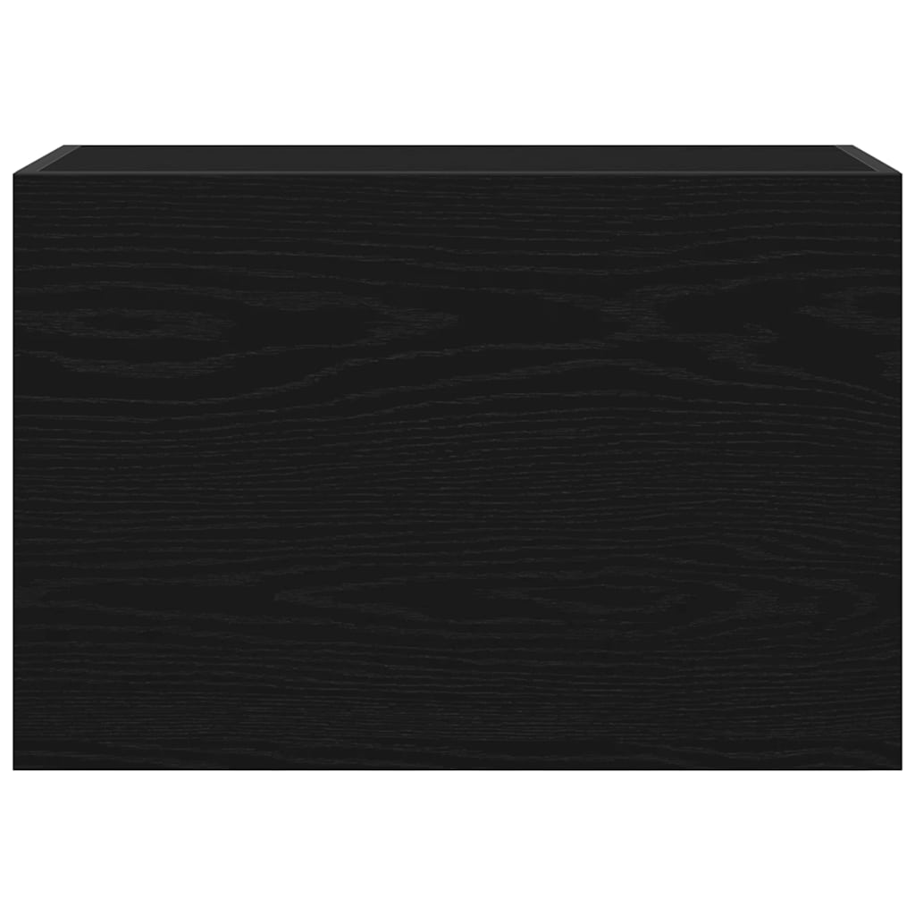 Bathroom Wall Cabinet Black 60x25x40 cm Engineered Wood - Bargainia.com - 8721158650993 - 860068