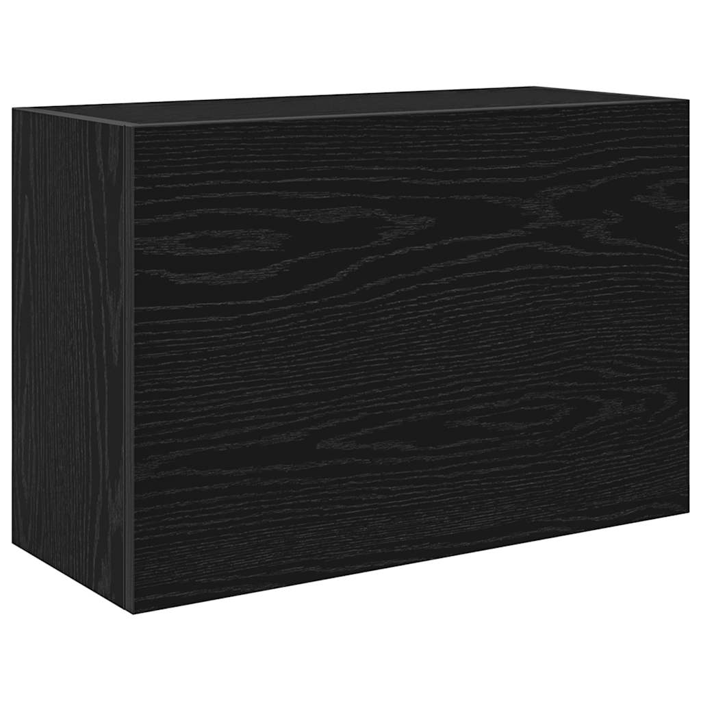 Bathroom Wall Cabinet Black 60x25x40 cm Engineered Wood - Bargainia.com - 8721158650993 - 860068