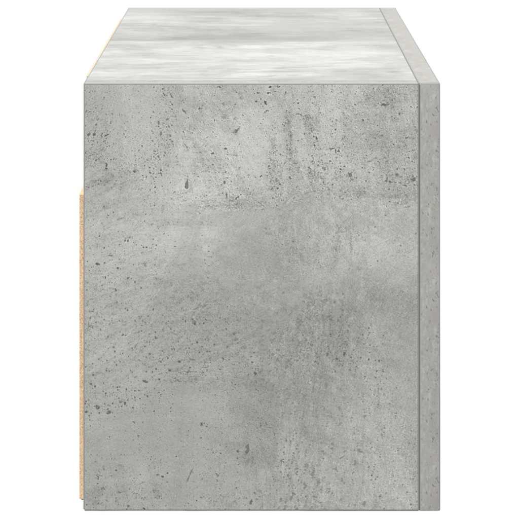 Bathroom Wall Cabinet Concrete Grey 60x25x30 cm Engineered Wood - Bargainia.com - 8721158650924 - 860061