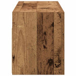 Bathroom Wall Cabinet Old Wood 60x25x30 cm Engineered Wood - Bargainia.com - 