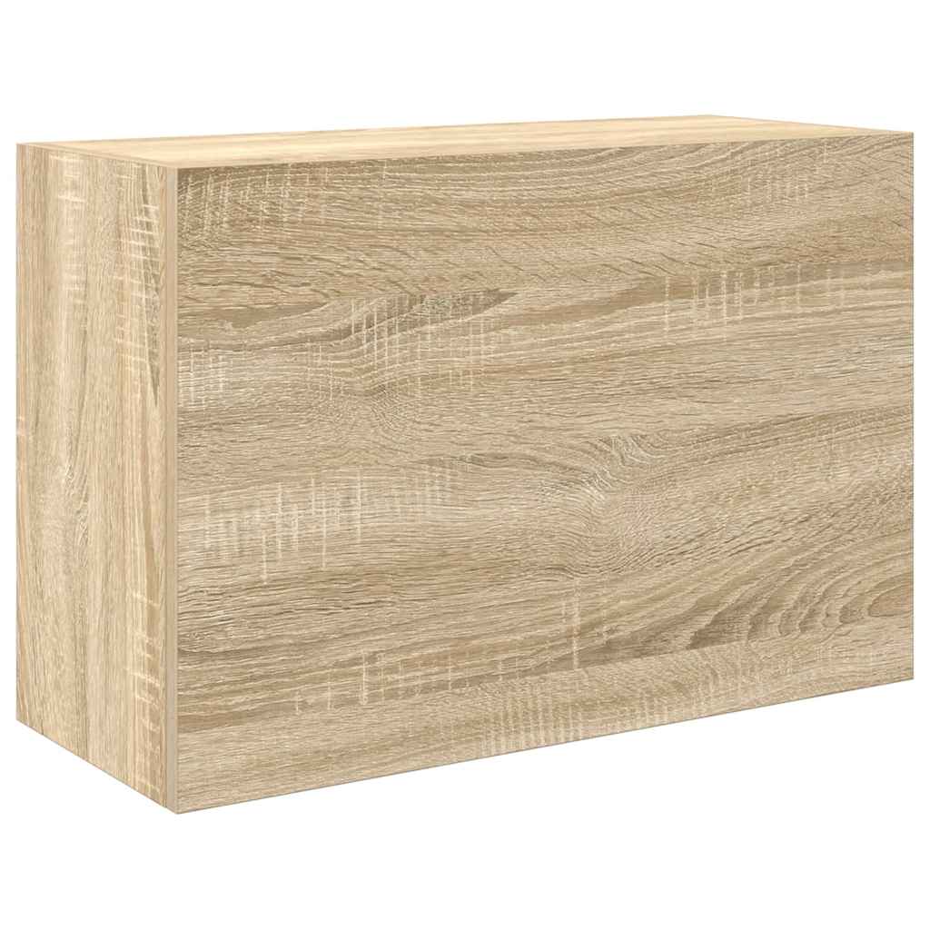 Bathroom Wall Cabinet Sonoma Oak 60x25x40 cm Engineered Wood - Bargainia.com - 8721158651006 - 860069