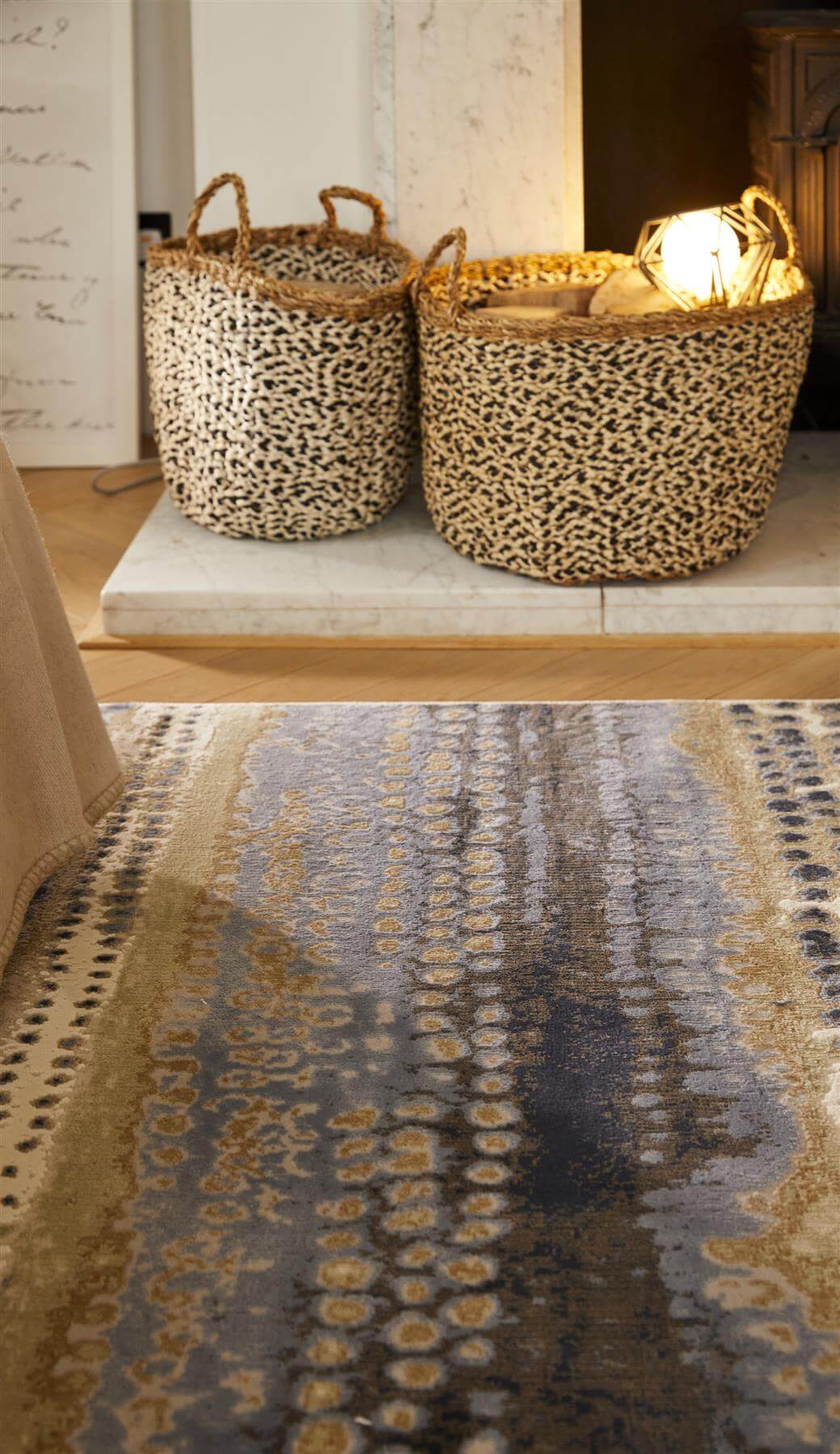 Batik Multicolour Abstract Rug - Bargainia.com - 