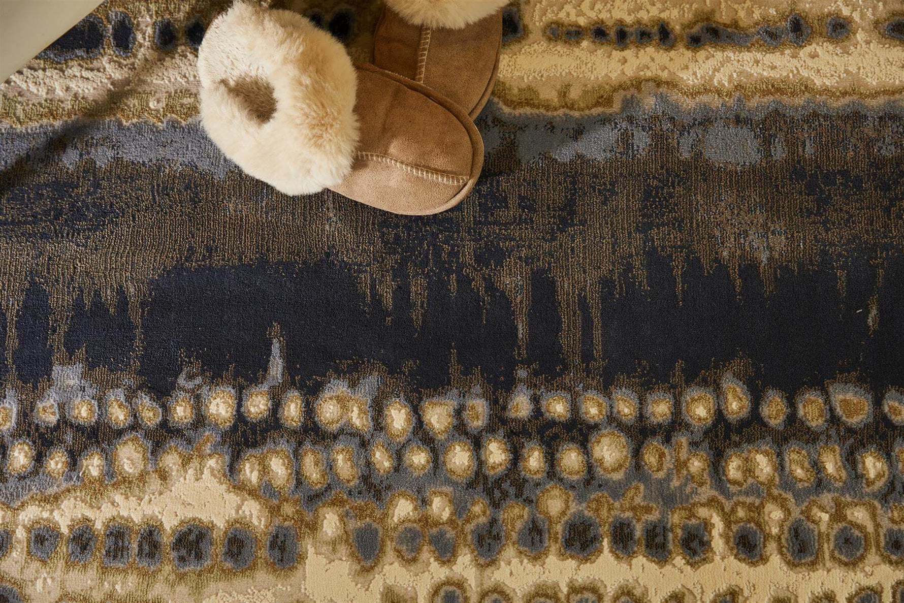 Batik Multicolour Abstract Rug - Bargainia.com - 