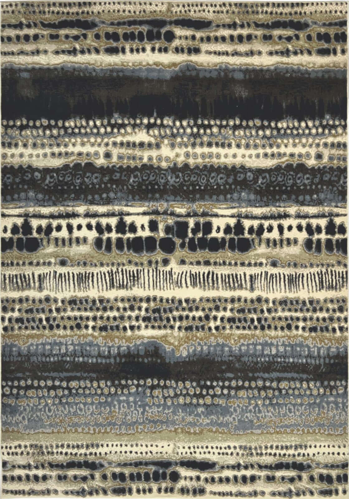 Batik Multicolour Abstract Rug - Bargainia.com - 