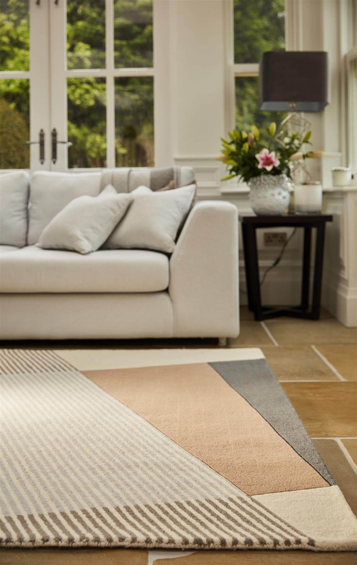 Bauhaus Abstract Wool Rug | 4 - Bargainia.com - 5026134572928 - BAUHAS_GRAPC4_120X170