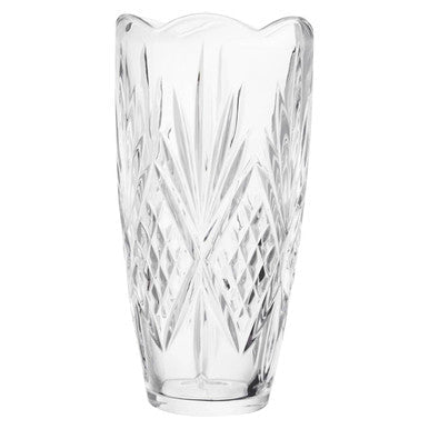 Beaufort Crystal Scalloped Vase - Bargainia.com - 5018705947976