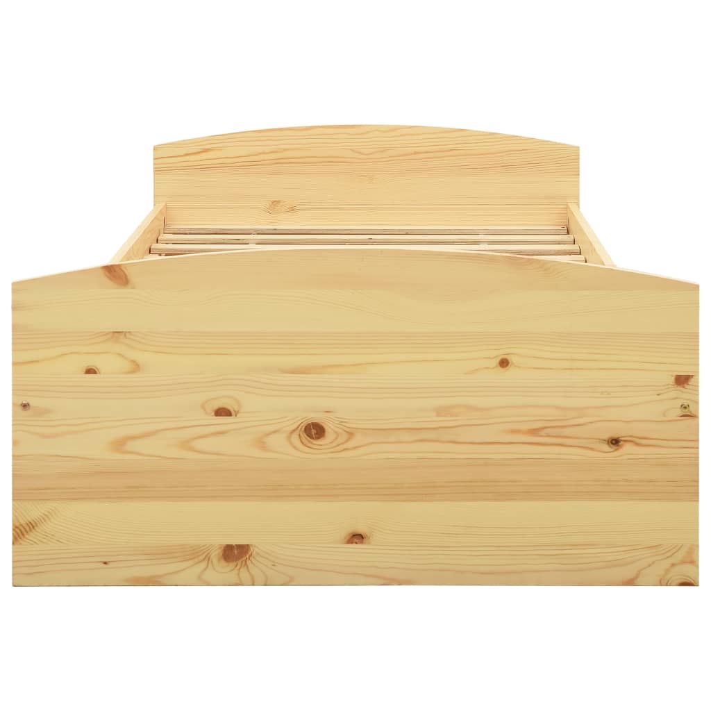 Bed Frame with 2 Drawers without Mattress 90x200 cm - Bargainia.com - 