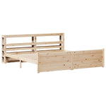 Bed Frame with Headboard without Mattress 180x200 cm Super King - Bargainia.com - 