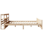 Bed Frame with Headboard without Mattress 180x200 cm Super King - Bargainia.com - 