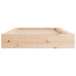 Bed Frame without Mattress 100x200 cm Solid Wood - Bargainia.com - 