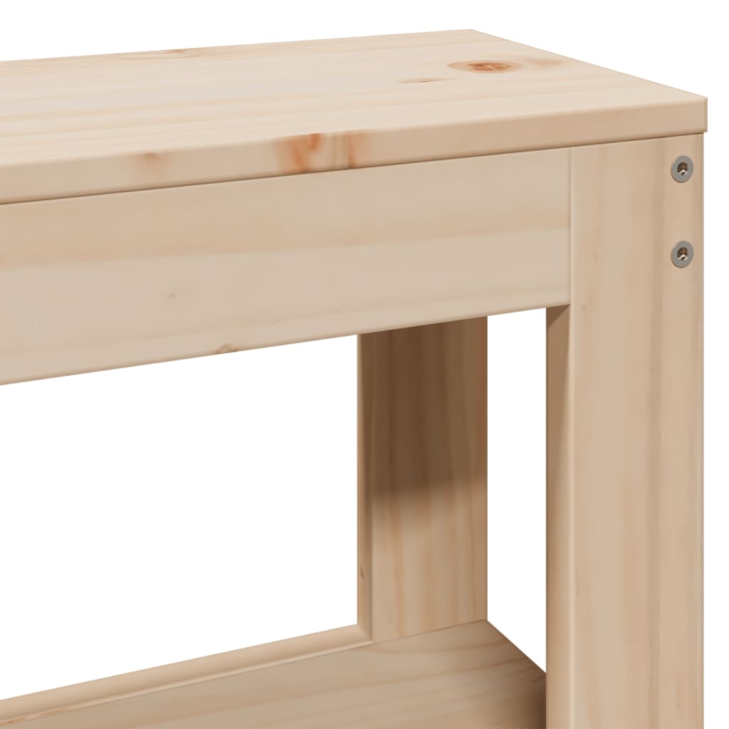 Bed Frame without Mattress 100x200 cm Solid Wood Pine - Bargainia.com - 