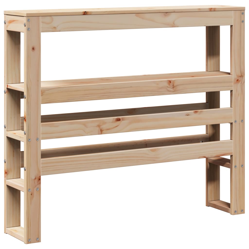 Bed Frame without Mattress 100x200 cm Solid Wood Pine - Bargainia.com - 