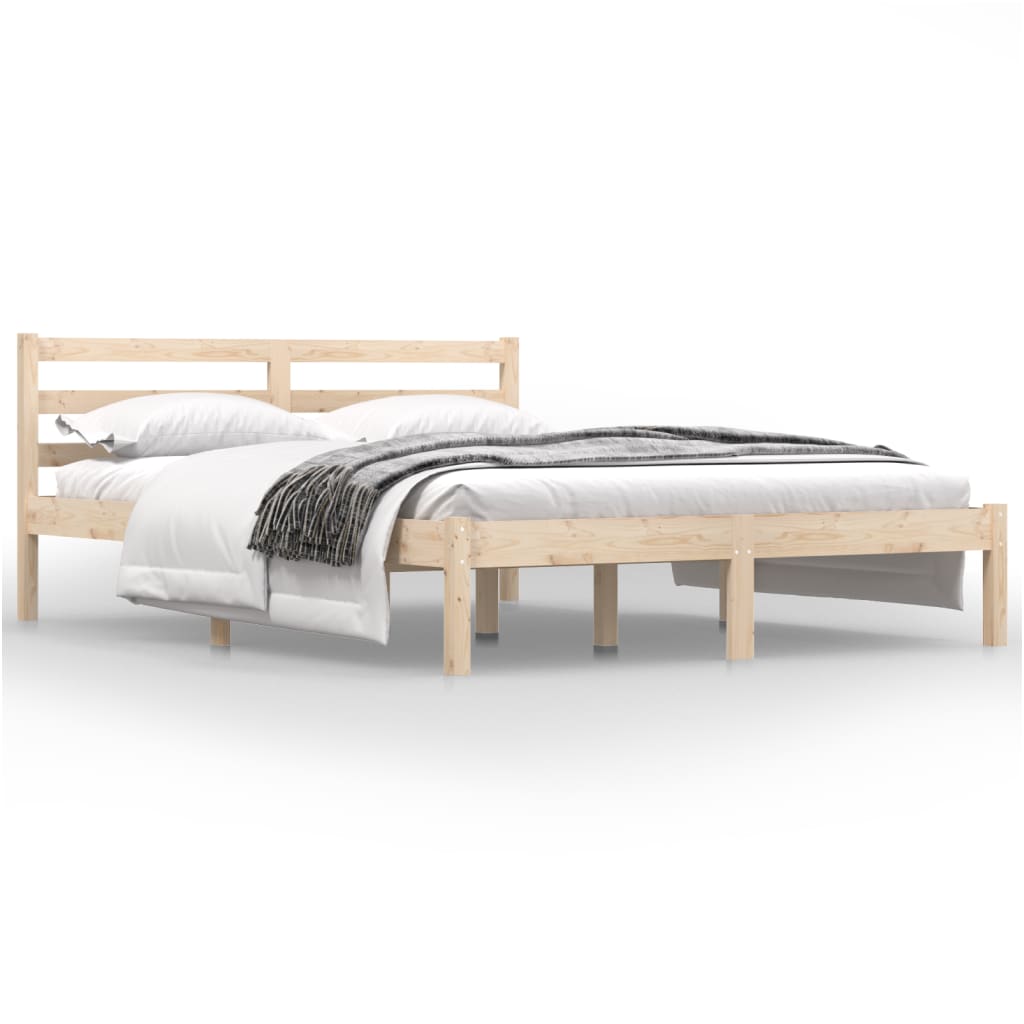 Bed Frame without Mattress 120x190cm Small Double - Bargainia.com - 8720286877289 - 810400